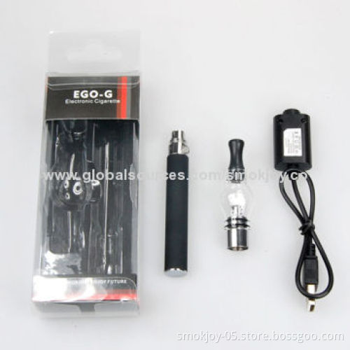 Smokjoy eGo G Wax E Cig Atomizer + Battery in Blister Kit with 2.8mL Capacity, Clear Color